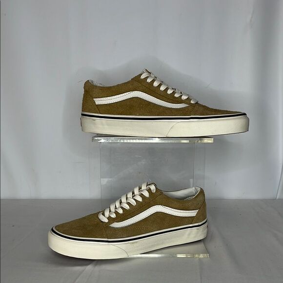 VANS OFF THE WALL OLD SKOOL FUZZY SUEDE WOMEN SNEAKERS FTL-06-007 - Picture 1 of 7
